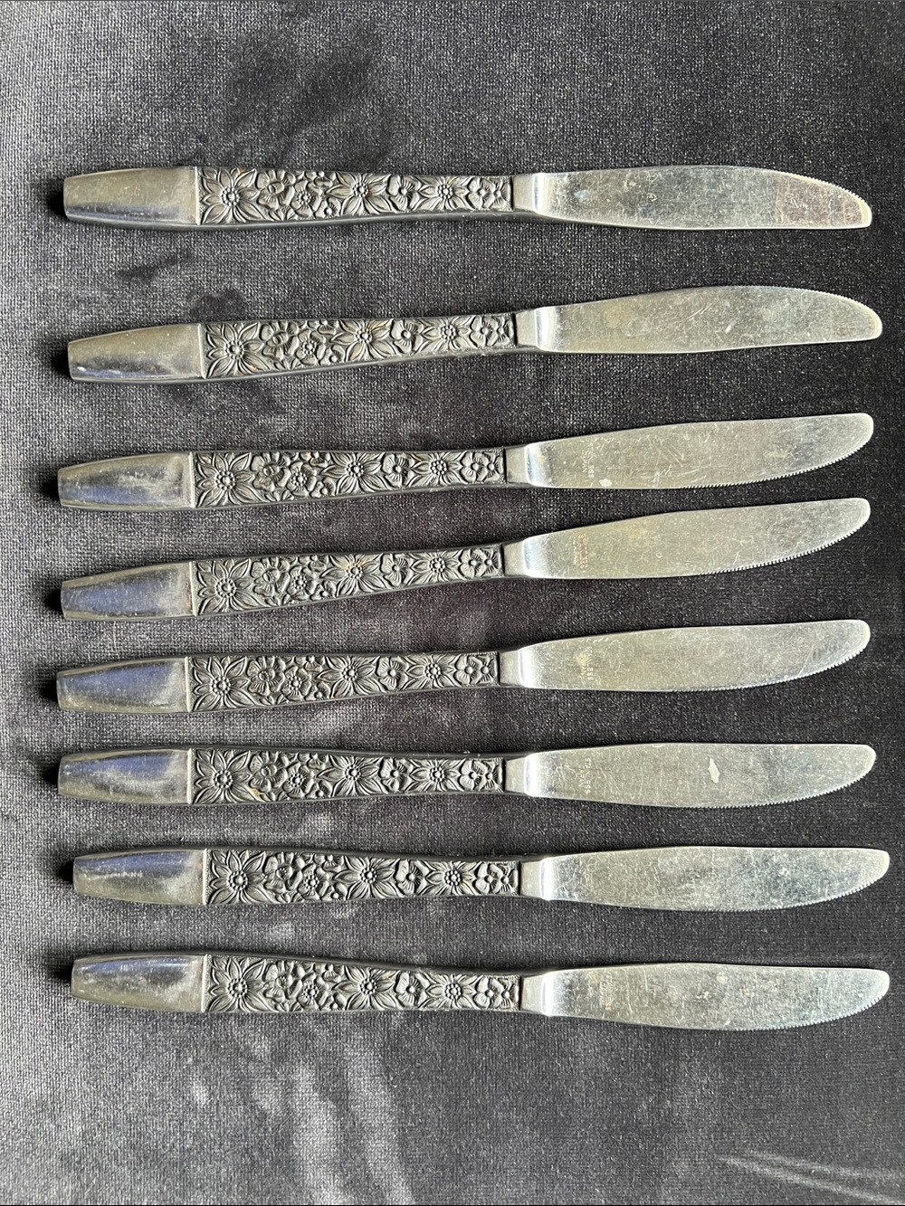 8 Vintage Hanford Forge Spring Lake Knives